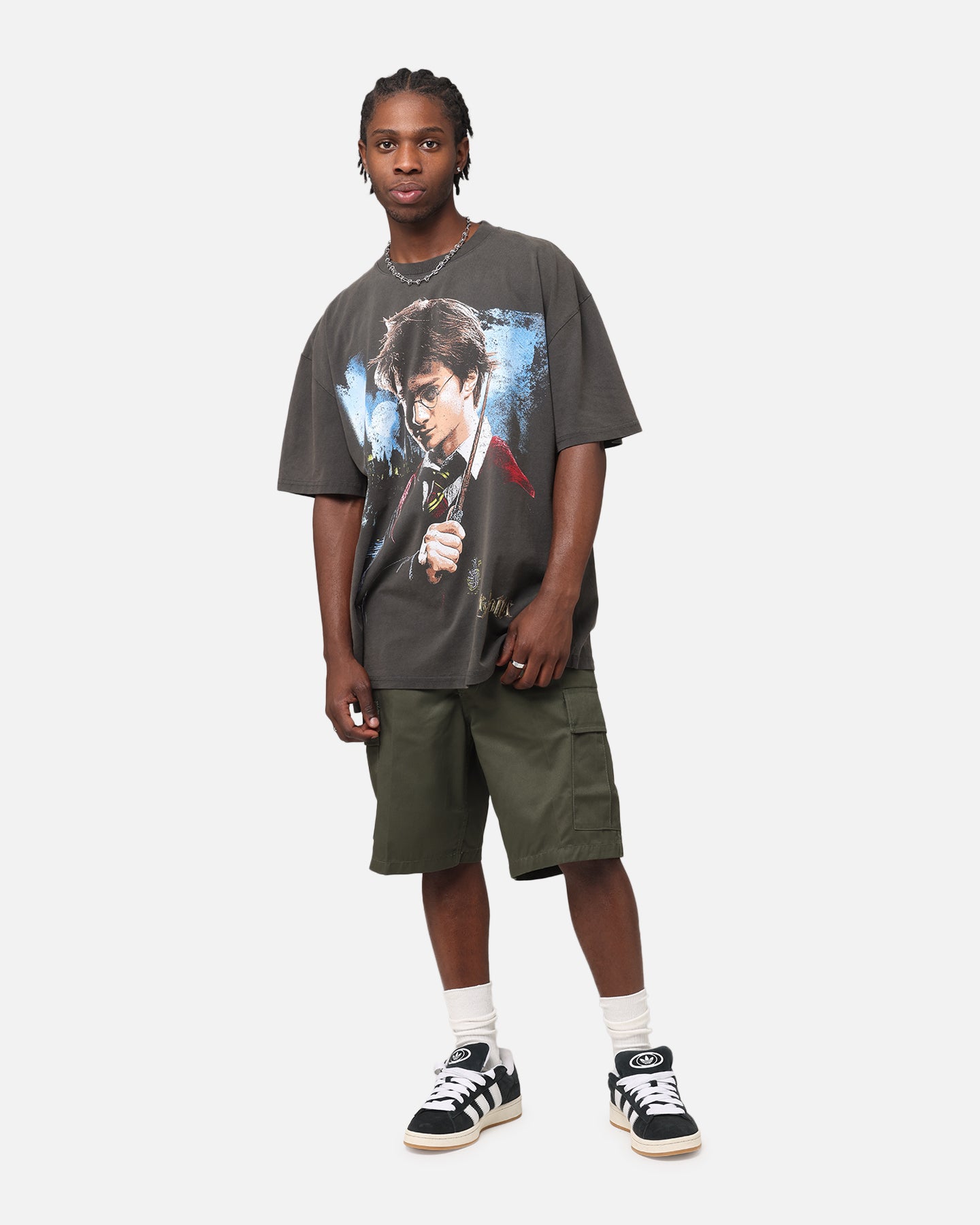 Goat Crew X Harry Potter Heavy T-Shirt Black Wash