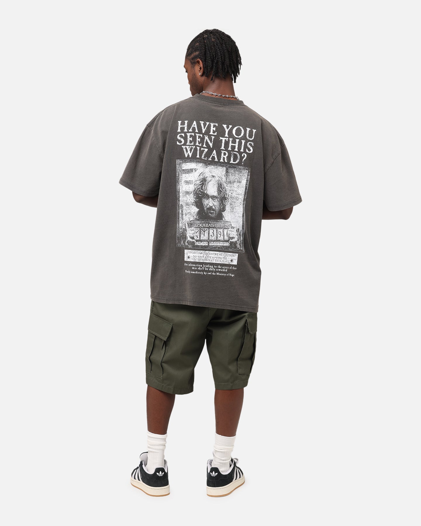 Goat Crew X Harry Potter Sirius Heavy T-Shirt Black Wash