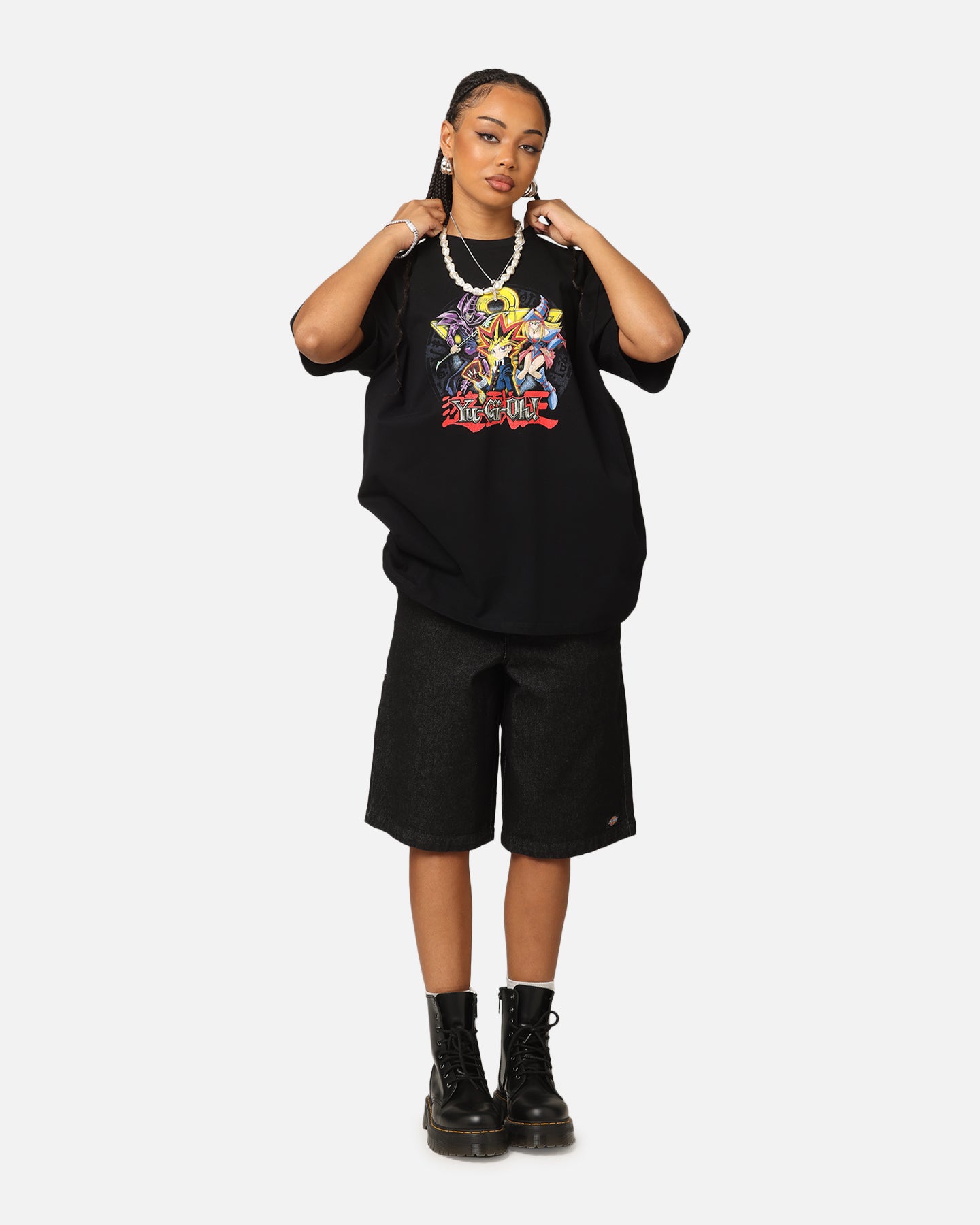 Goat Crew X Yu-Gi-Oh! Yugi Mutou Heavy T-Shirt Black
