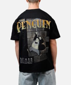 American Thrift X DC The Penguin Heavyweight T-Shirt Black