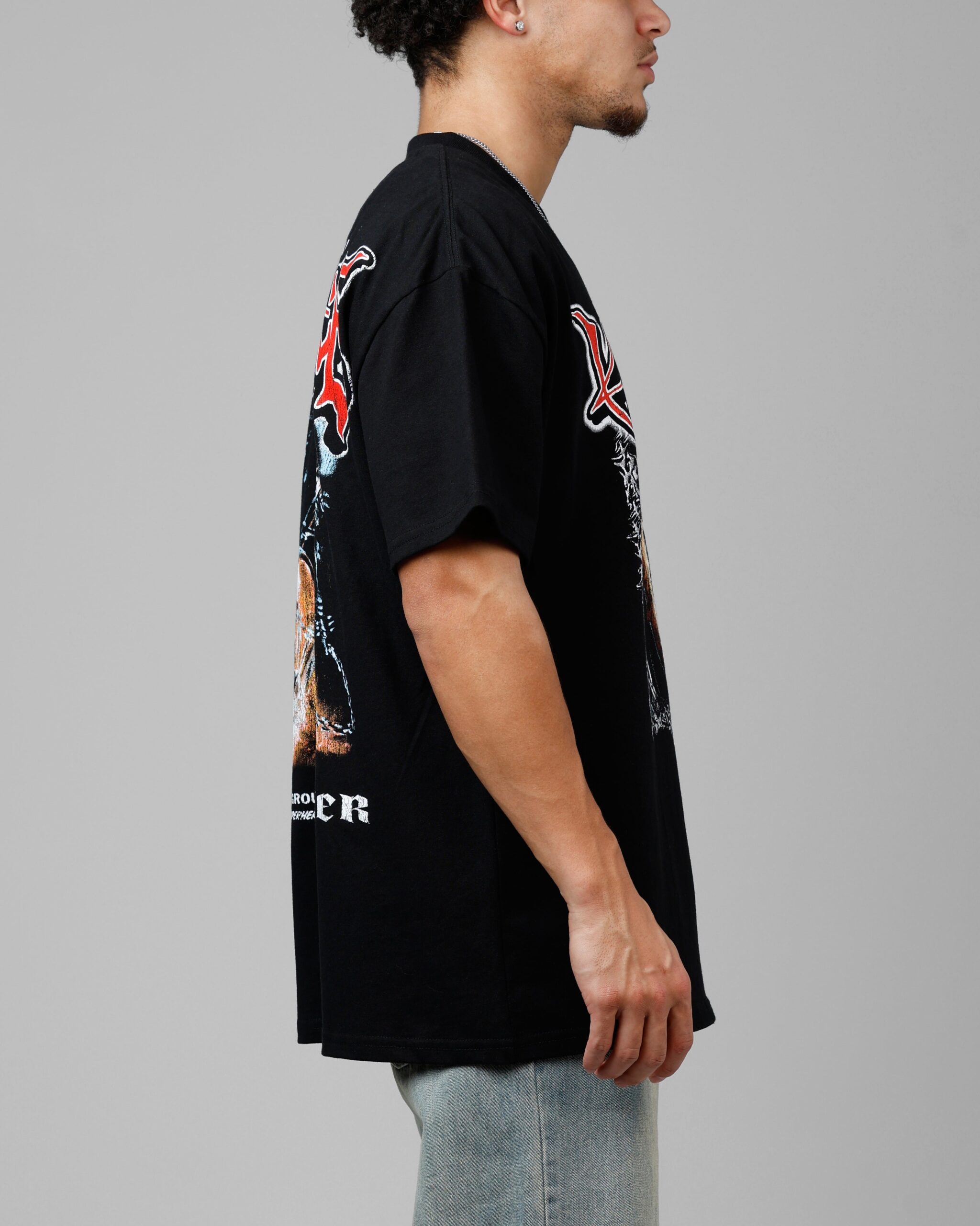 Loiter Marvel Ghost Rider Heavyweight T-Shirt Black