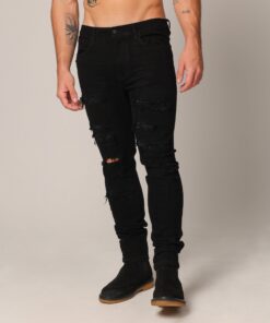 Saint Morta Diamond Summum Jeans Black