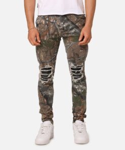 XXIII Sergeant Ripped Jeans Hunter Camo