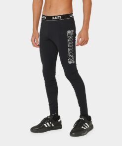 The Anti Order Military Leggings Black/White