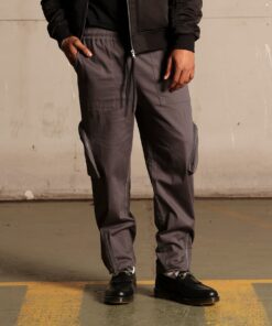 Saint Morta Gallery Zip Cargo Pants Slate