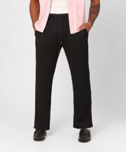 XXIII Leon Ribbed Pants Black