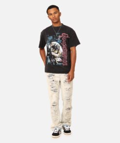 XXIII Elliot Distressed Jeans Light Blue Acid