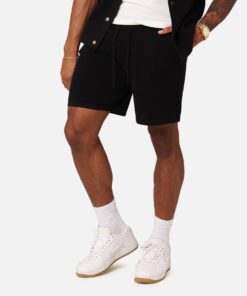 XXIII Zyair Knit Rib Shorts Black