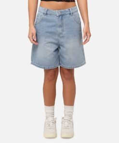 X-Girl Women's Gordon Shorts Washed Blue