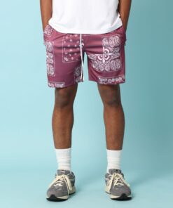Carré Fragment Mesh Shorts Port
