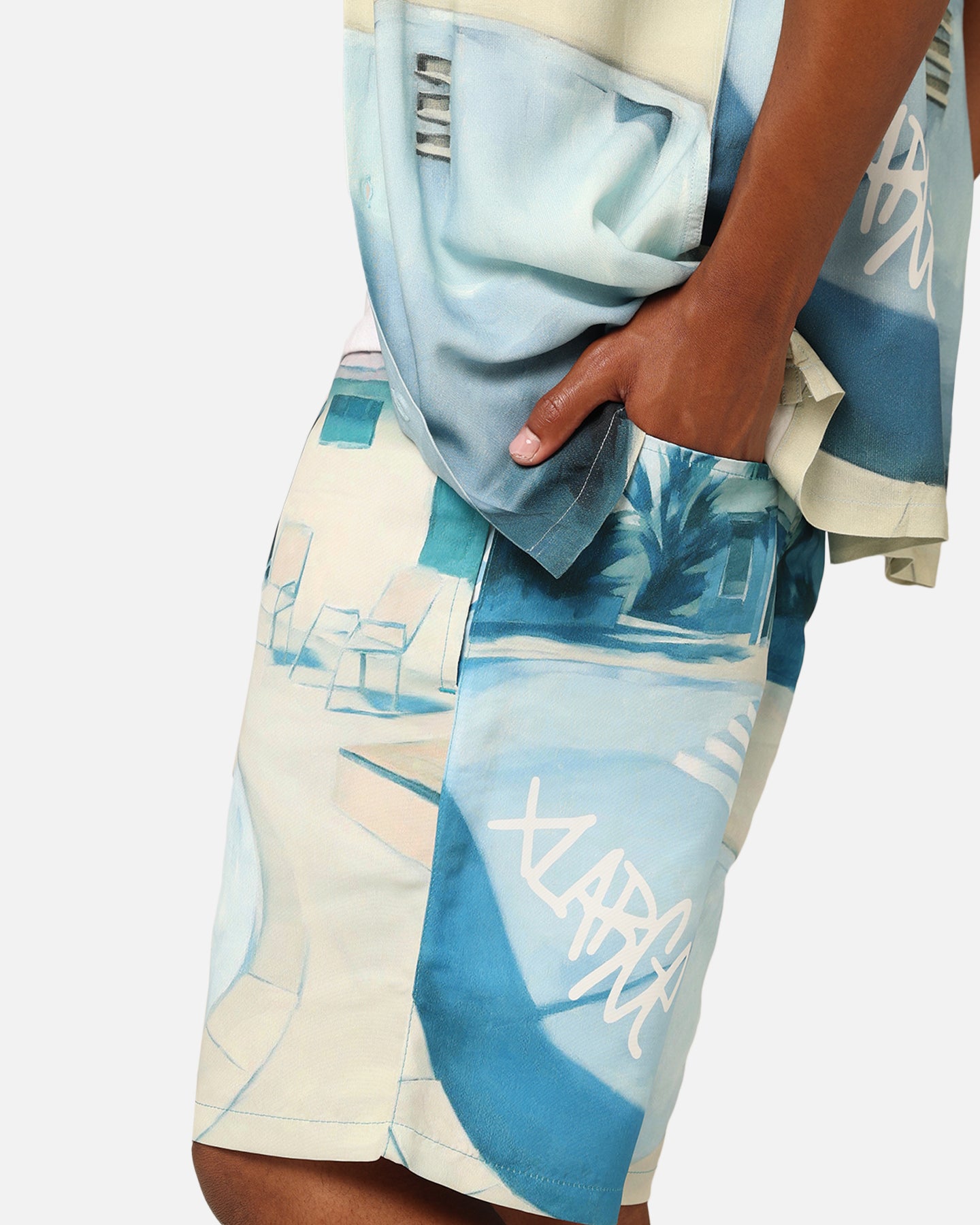 X-Large 91 Pool Beach Shorts Multi