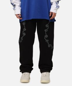 Carre Rosebowl Jeans Black Denim