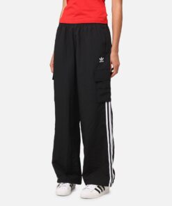 Adidas Women's 3-Stripe Cargo Pants Black