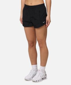 Nike Women's Sportswear Windrunner Mid-Rise 2" Woven Shorts Black/White