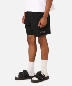 Nautica Sadler Swim Shorts Black/Gold
