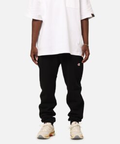 Champion Reverse Weave Small C Jogger Black
