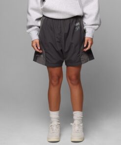 Loiter Subculture Panel Shorts Charcoal