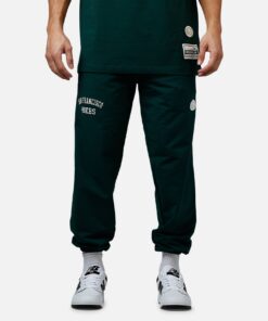 New Era San Francisco 49ers Logo Select Sweat Pants Dark Green