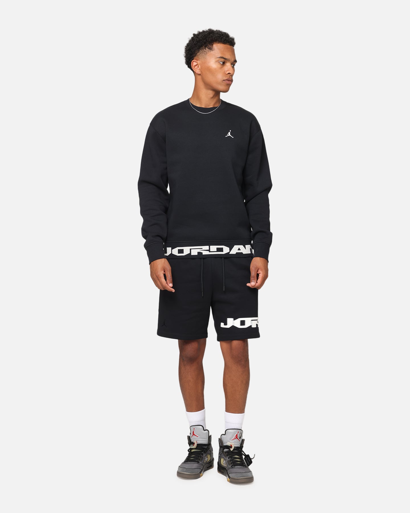 Jordan Jumpman MVP Fleece Shorts Black/Sail