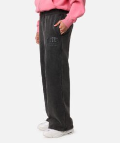 Loiter College Dropout Trackpants Washed Black