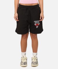 New Era Chicago Bulls Higher Fade Shorts Black