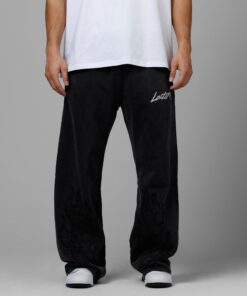 Loiter Inferno Sweatpants Washed Black