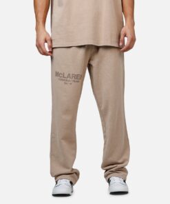 New Era X Mclaren Sweat Pants Taupe