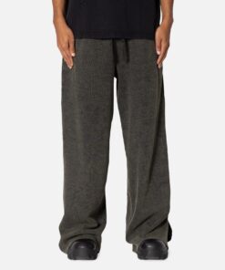MNML Ribbed Slinky Sweatpants Olive
