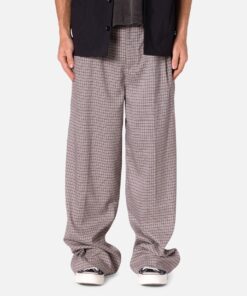 MNML Wide Leg Trouser Pants Taupe