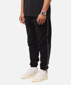 Champion Lux Taping Joggers Black