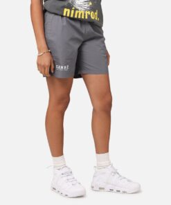 Carre International Beach Shorts Charcoal