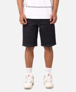Saint Morta Essential Denim Shorts Raw Indigo