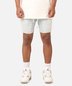 Saint Morta Correr Denim Shorts Light Blue