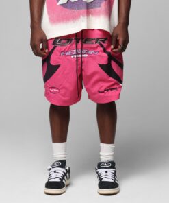 Loiter Motorway Walk Shorts Pink
