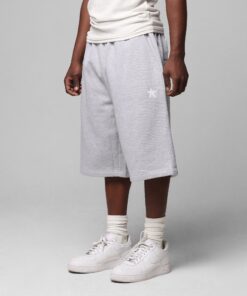 Loiter Premium Essentials Sweat Shorts Grey Marle