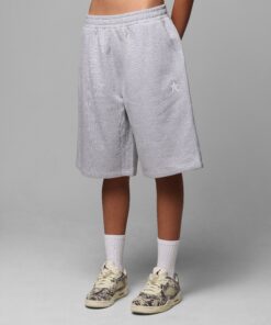 Loiter Premium Essentials Sweat Shorts Grey Marle