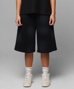 Loiter Premium Essentials Sweat Shorts Washed Black