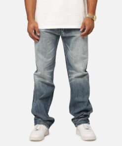 MNML V724 Baggy Choir Denim Jeans Vintage Blue