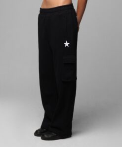 Loiter Premium Essentials Sweatpants Black/White