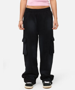 Loiter Premium Essentials Sweatpants Washed Black