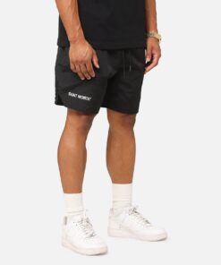 Saint Morta Official Nylon Shorts Black