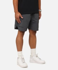 Saint Morta Official Nylon Shorts Dark Grey