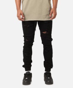 Saint Morta Riot Joggers Black