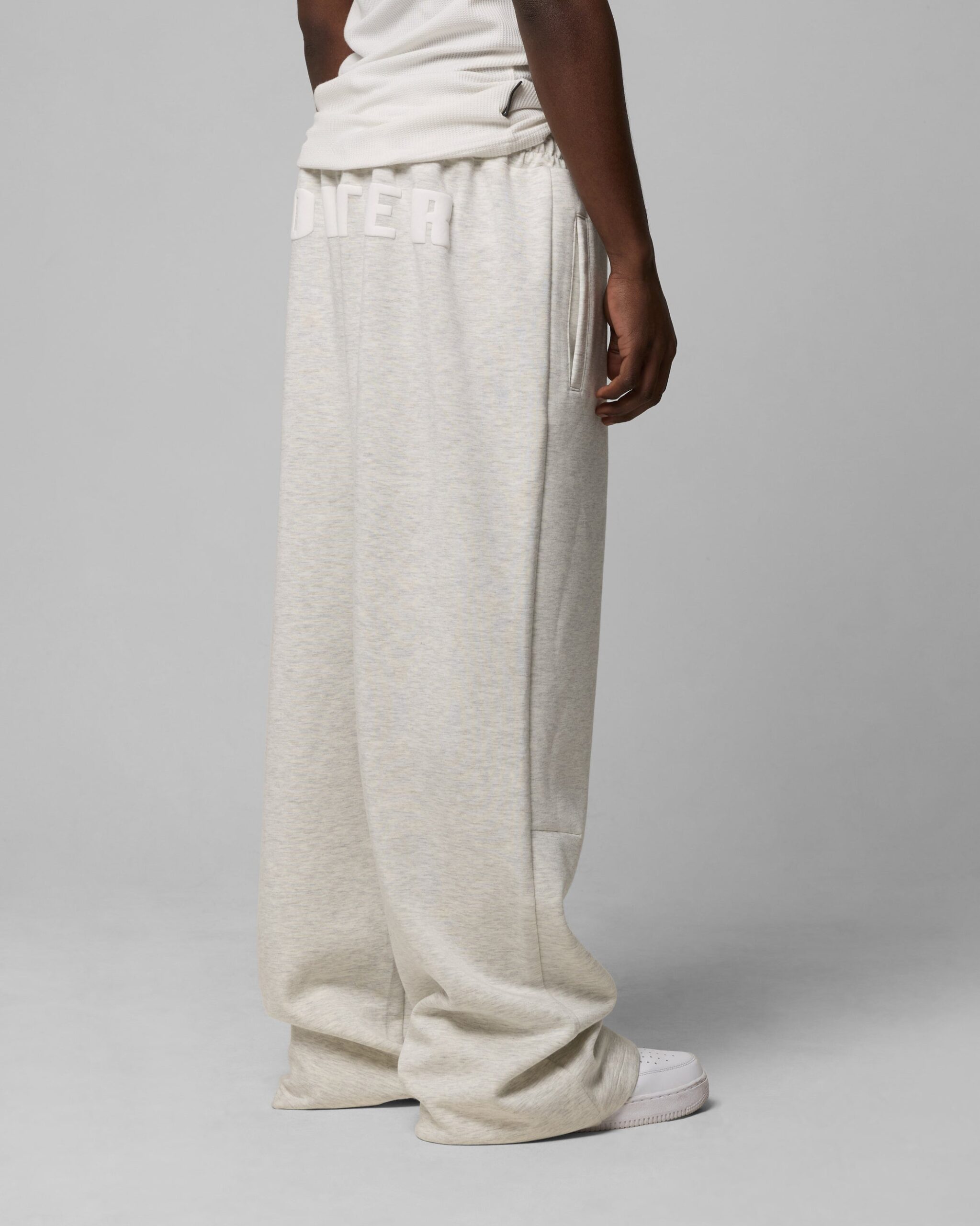 Loiter Sandevistan Track Pants Grey Marle