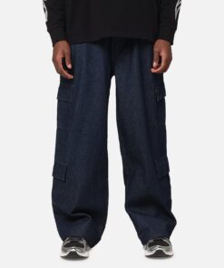 Carre Baggy Cargo Jeans Indigo Denim