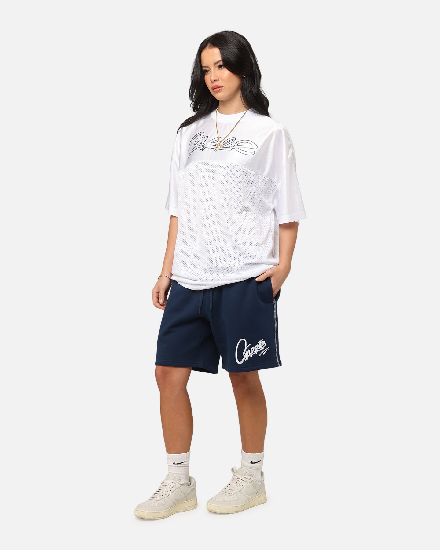Carre Corrupt Sweat Shorts Navy