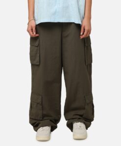Carre Tactical Baggy Cargo Pants Khaki