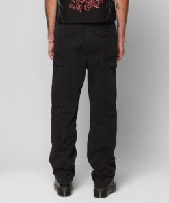 Ed Hardy Electric Cargo Pants Washed Black