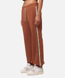 XXIII Luxe Printed Pants Brown