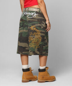 Ed Hardy Dragon Jorts Camo